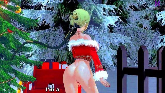 Zenless Zone Zero: MMD Merry Christmas Mr. Lawrence (Evelyn)