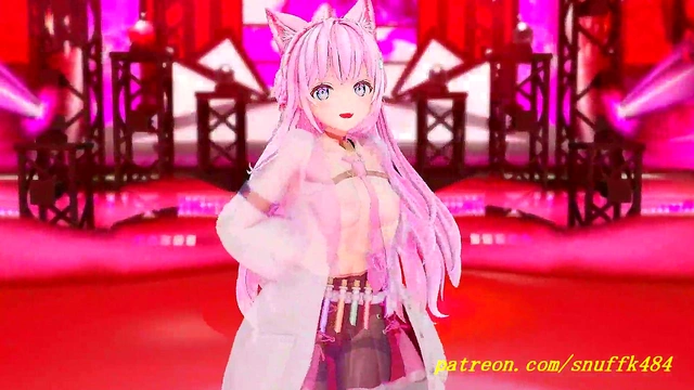 noVR mmd Koyori Dance 3d hololive Hentai