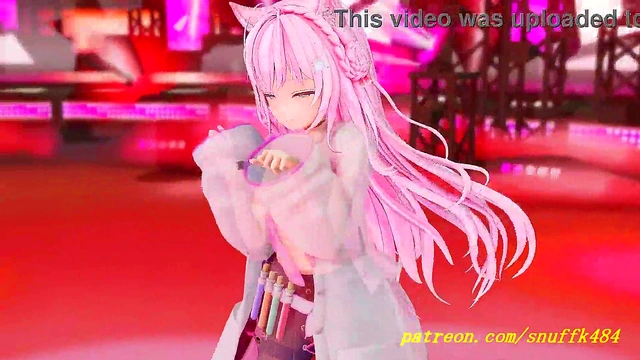 noVR mmd Koyori Dance 3d hololive Hentai