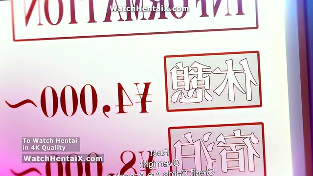 Animated Hentai, Hot cheating wife with her boss