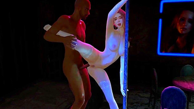 Bigboob Temptress of the Cyber Realm - 3D Animation Hentai