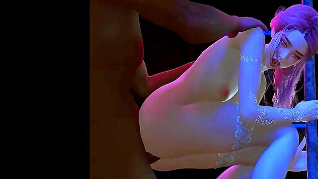 Bigboob Temptress of the Cyber Realm - 3D Animation Hentai