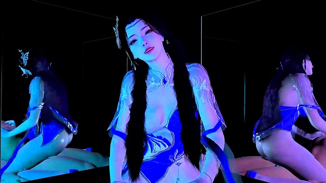 Virtual Seduction: 3D Goddess of Curves - 3D Animation Hentai