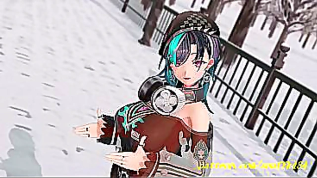 noVR mmd Chihaya Dance 3d hololive Hentai