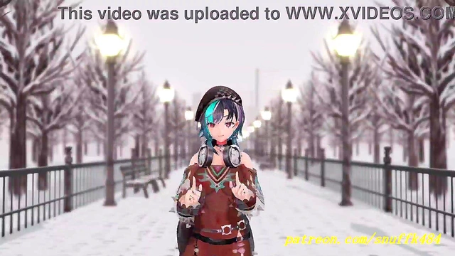 noVR mmd Chihaya Dance 3d hololive Hentai