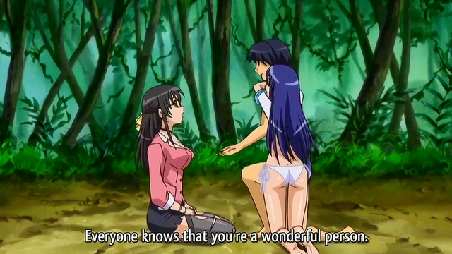 Hentai teen turns sex lesson into a threesome