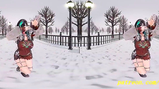 VR180 mmd Chihaya Dance 3d hololive Hentai