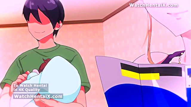 Anime Hentai, hot wife with her b. WatchHentaiX