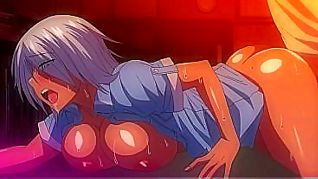 Anime Hentai, having sex with hot girl