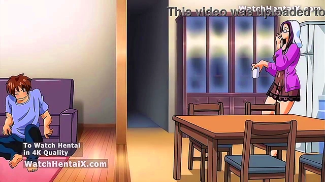 Anime Hentai, hot girl with her br Animation porn