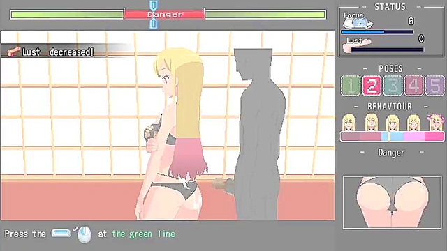 Hentai game My Dress Up Loser - Masturbation Scenes