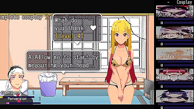 Hentai game My Dress Up Loser parte 2