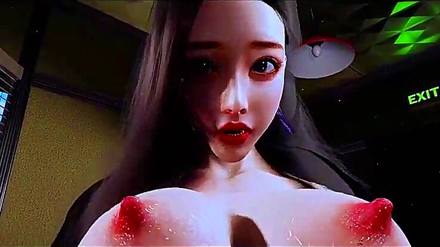 Mesh Queen in Motion - 3D Animation Hentai