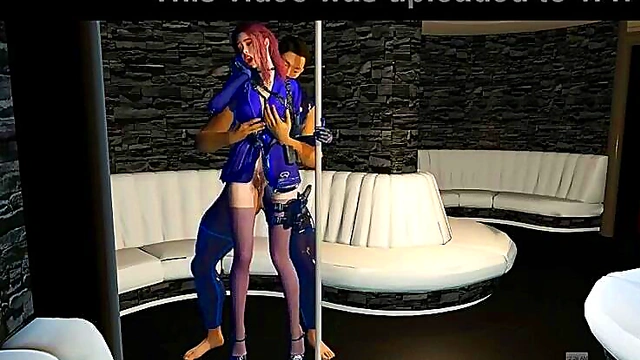 Rendering Curves Since Birth - 3D Animation Hentai