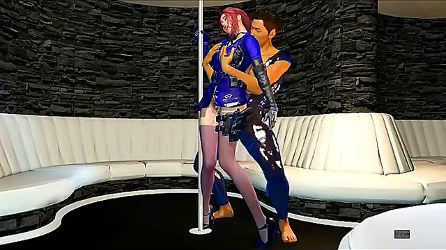 Turntable Girl with a Dangerous Look - 3D Animation Hentai