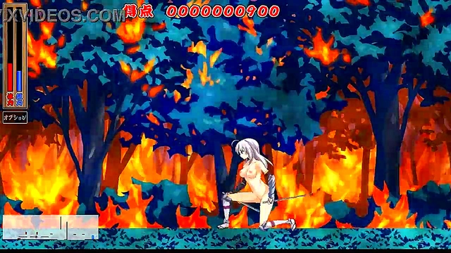 The erotic ninja art of heavenly ascension unleashed by the female ninjas lewd technique