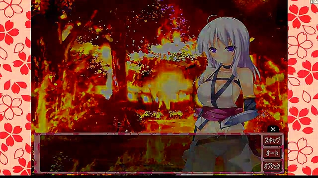 The erotic ninja art of heavenly ascension unleashed by the female ninjas lewd technique