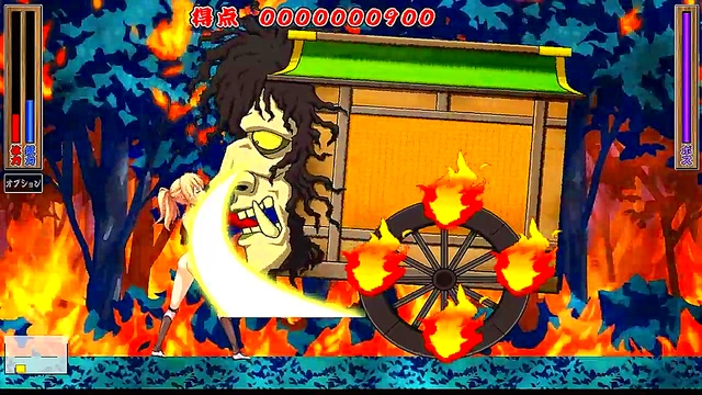 The erotic ninja art of heavenly ascension unleashed by the female ninjas lewd technique