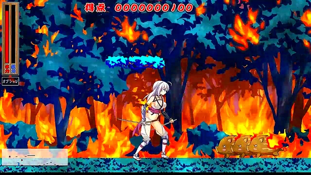 The erotic ninja art of heavenly ascension unleashed by the female ninjas lewd technique