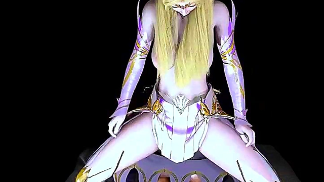 The Goddess Model from CyberSpace - 3D Animation Hentai