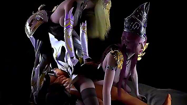 The Goddess Model from CyberSpace - 3D Animation Hentai