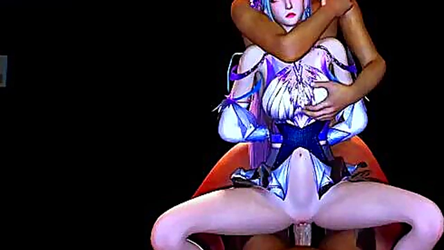Animated Charm: Seductive 3D Temptress - 3D Animation Hentai