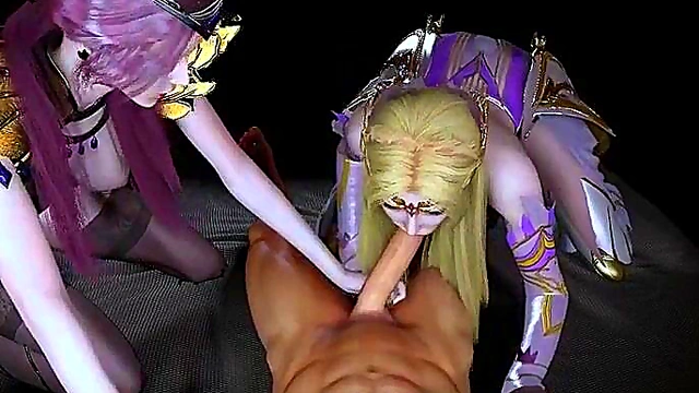 Virtual Seductress: All Curves Online - 3D Animation Hentai