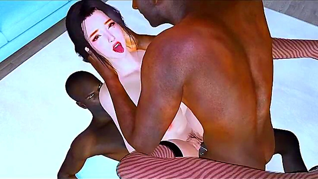 Bigtits in the Cloud - 3D Animation Hentai