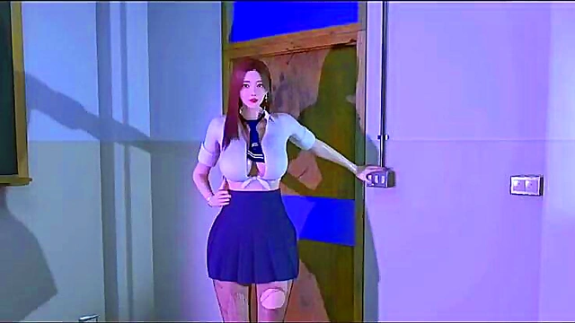 3D Goddess of Animation: Curves of Beauty - 3D Animation Hentai