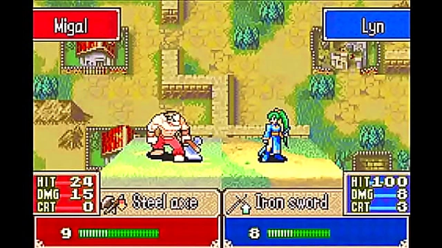 Fire Emblem Hentai Parody - Lyn is captured by Bandits