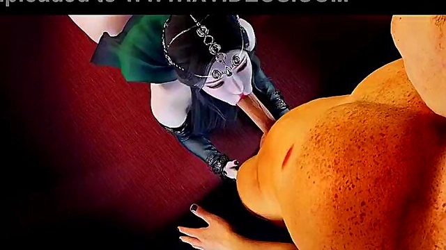 Curved in Code: The 3D Siren - 3D Animation Hentai