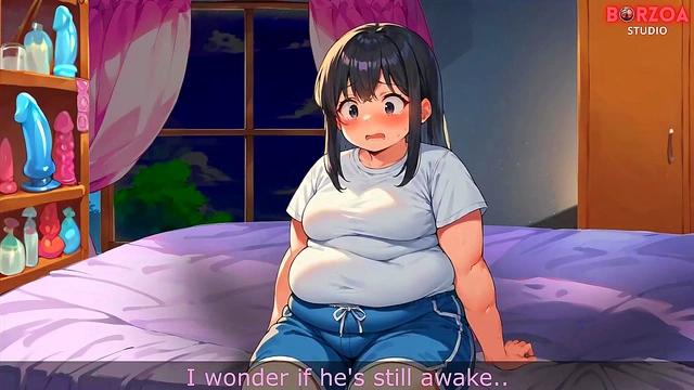 My stepsister caught me masturbating she helped me cum (Hentai3DAnimated)