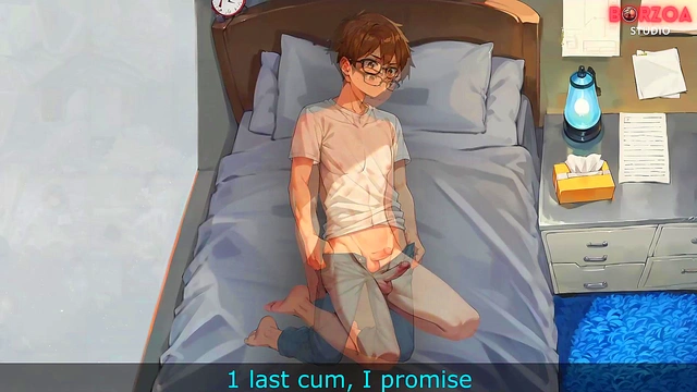 My stepsister caught me masturbating she helped me cum (Hentai3DAnimated)