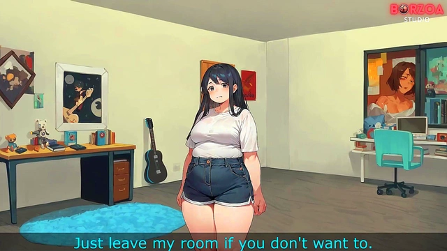 My stepsister caught me masturbating she helped me cum (Hentai3DAnimated)