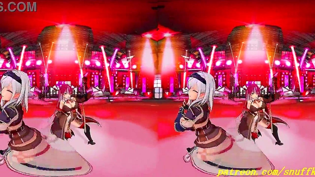 VR180 mmd NoeMari Dance 3d hololive Hentai