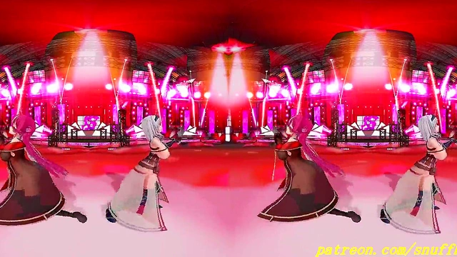 VR180 mmd NoeMari Dance 3d hololive Hentai