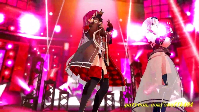 noVR mmd Towa Dance 3d hololive Hentai