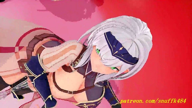 noVR mmd Towa Dance 3d hololive Hentai