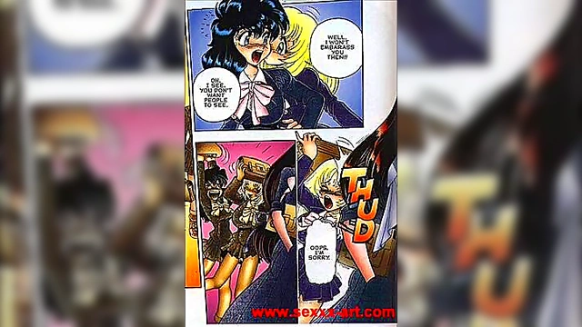 Huge Breast Anime BDSM Comic