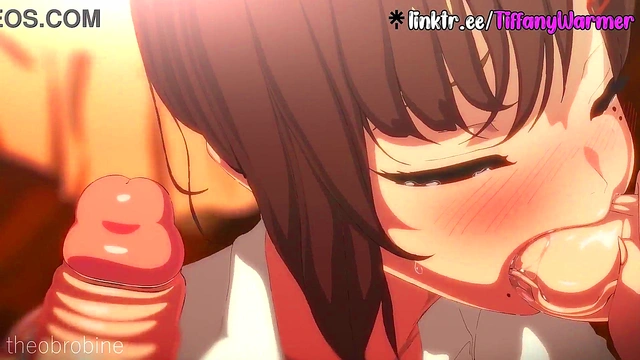 Kobeni blowjob hentai animation