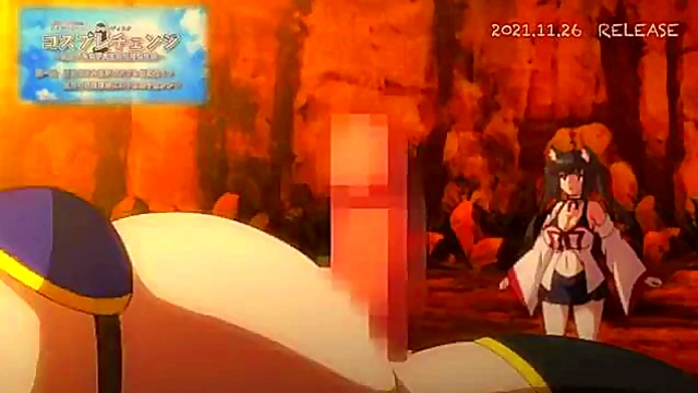 Cos hentai small tits Japanese