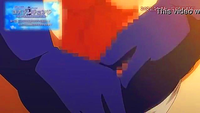 Cos hentai small tits Japanese