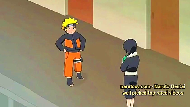 (Eng Sub) Shizune trained Naruto in bed - Naruto Hentai