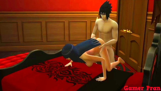 Naruto Cap 5 Naruto gets hinata fucking with his best friend sasuke watch him anal fuck