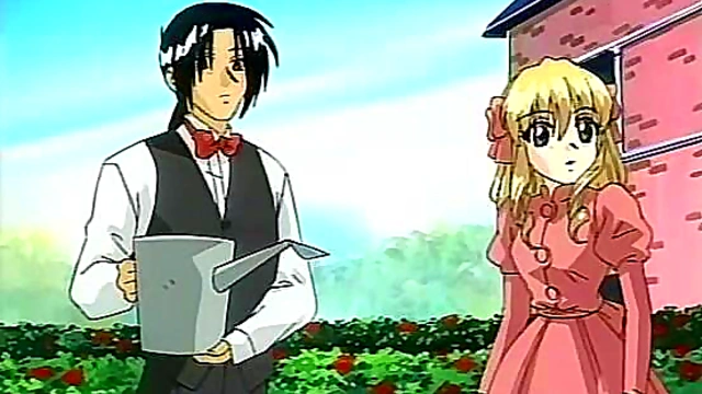 Doggy style hentai sex with a housemaid