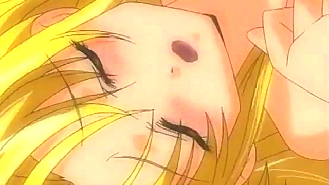 Horny sex scene from teen hentai couple