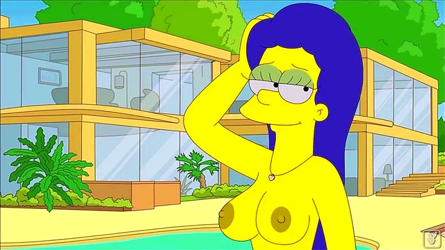 Marge Simpson Playdude Challenge