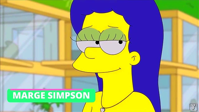 Marge Simpson Playdude Challenge