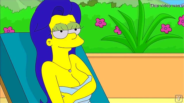Marge Simpson Playdude Challenge