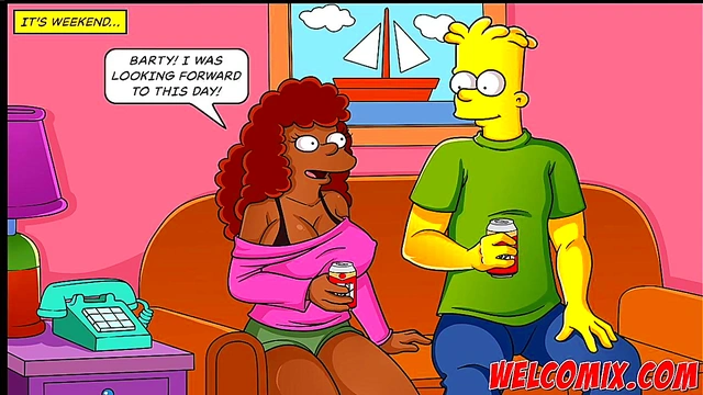 Taking the cops cock - The Simptoons